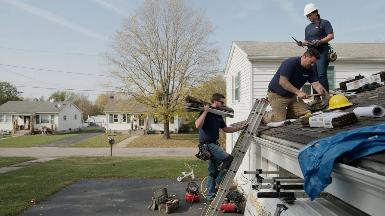 Local Roofing Contractors in Eau Claire, MI near me